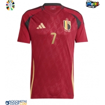 Moški Nogometni dresi Belgija Kevin De Bruyne #7 Domači EP 2024 Kratek Rokav